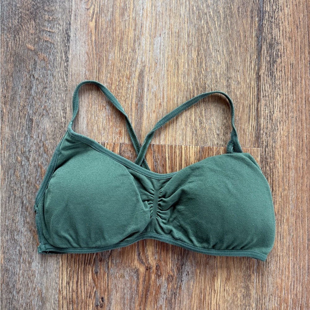 Women's Green Bralette